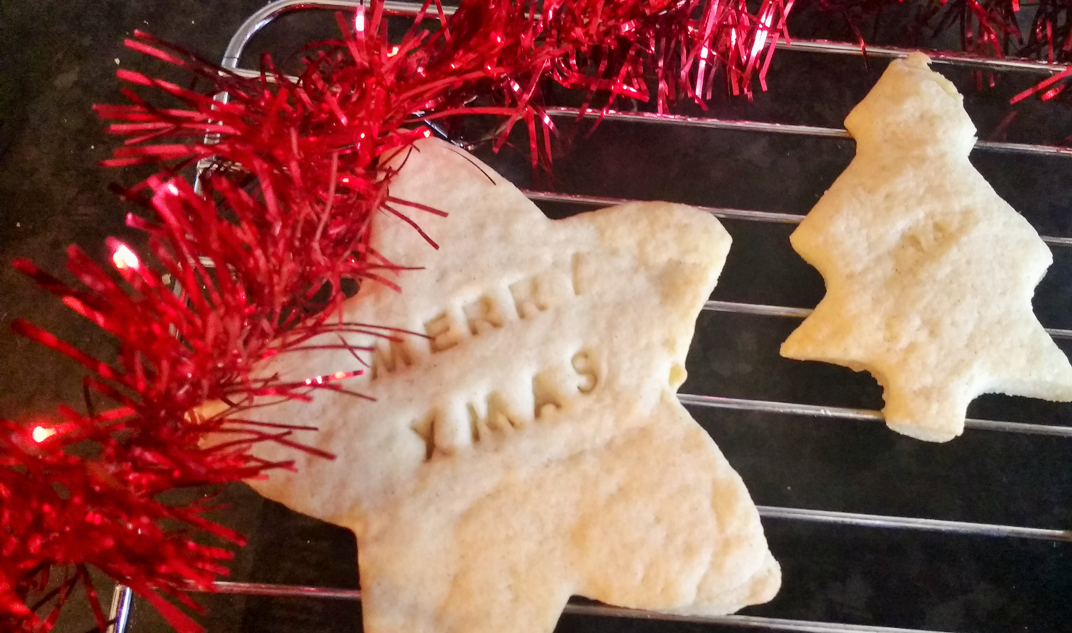 Christmas Star Biscuit - how gentle parenting and Santa can work