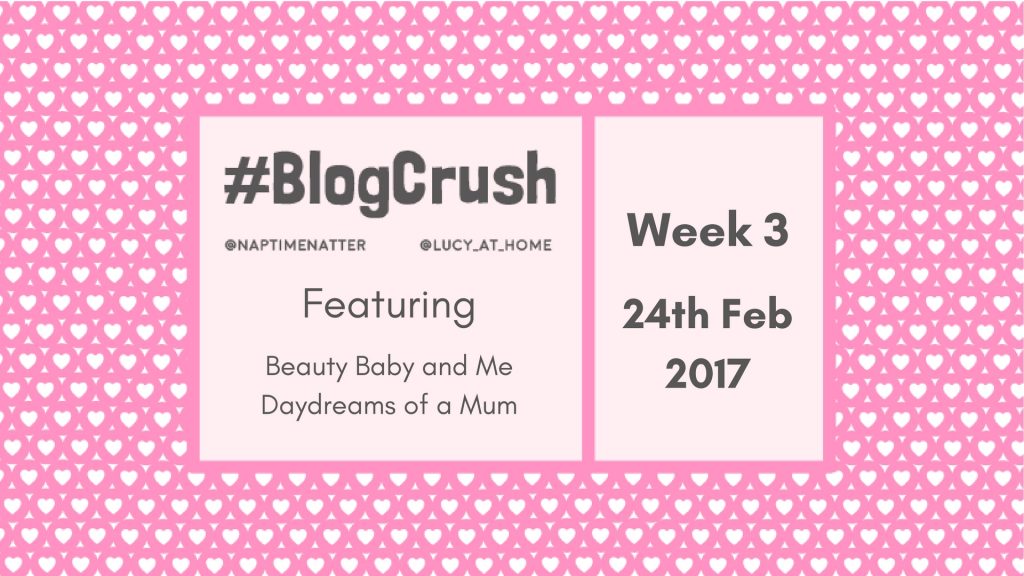 #BlogCrush Week 3: 3rd February 2017