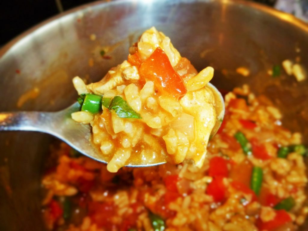 ticklebuds spoonful of chicken paella