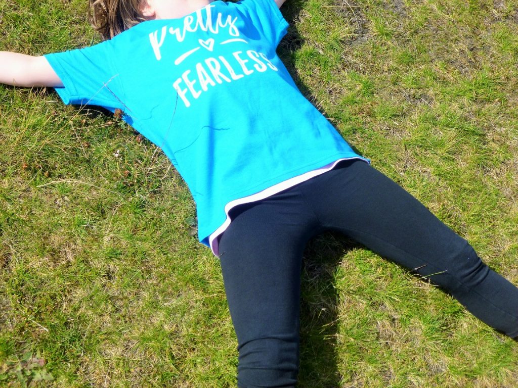 Lucy At Home T-Shirt Pretty Fearless Sapphire Starfish