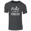 Lucy At Home Pretty Fearless Kids Tee Black
