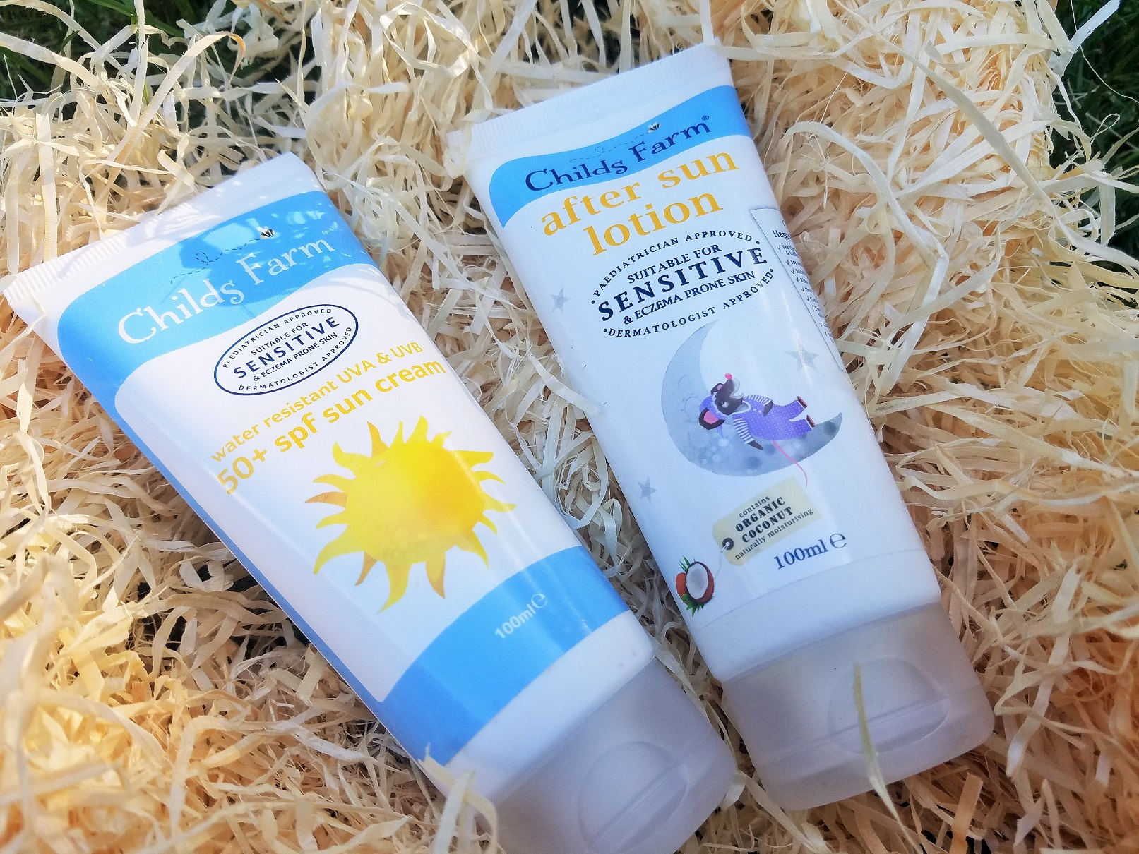 Childs Farm Sun cream and aftersun