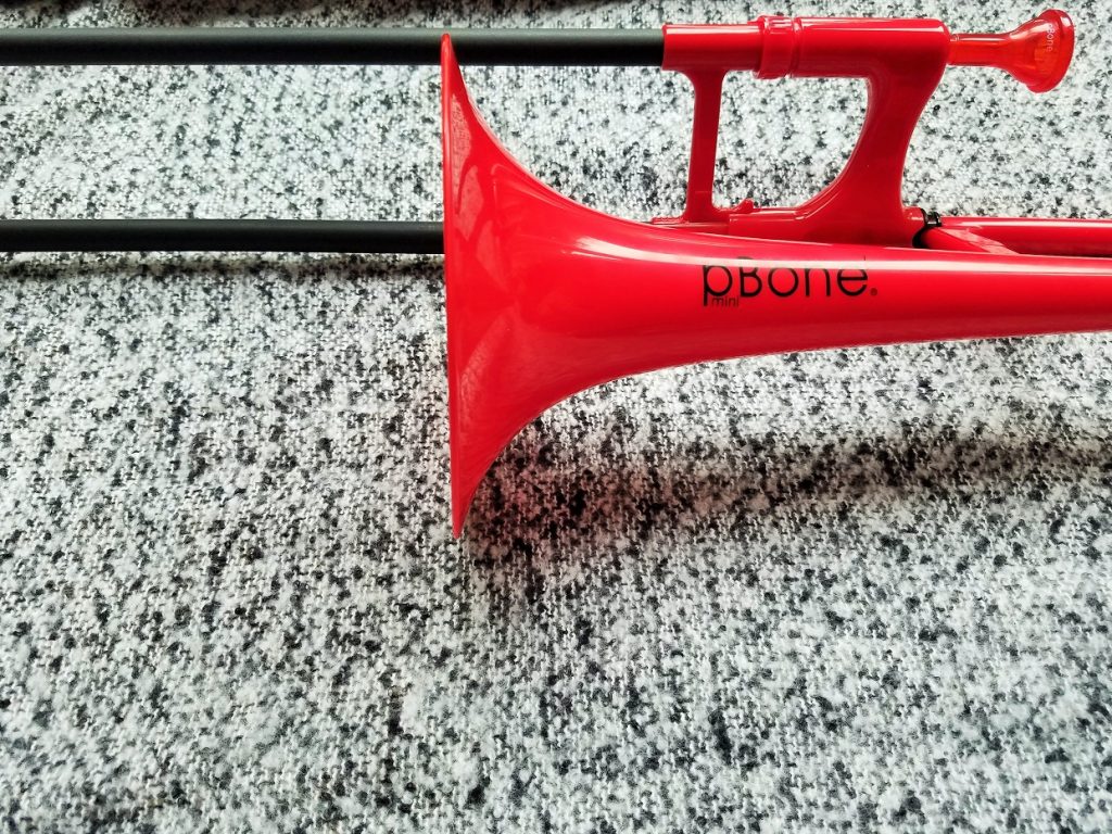 pBone plastic trombone red review giveaway