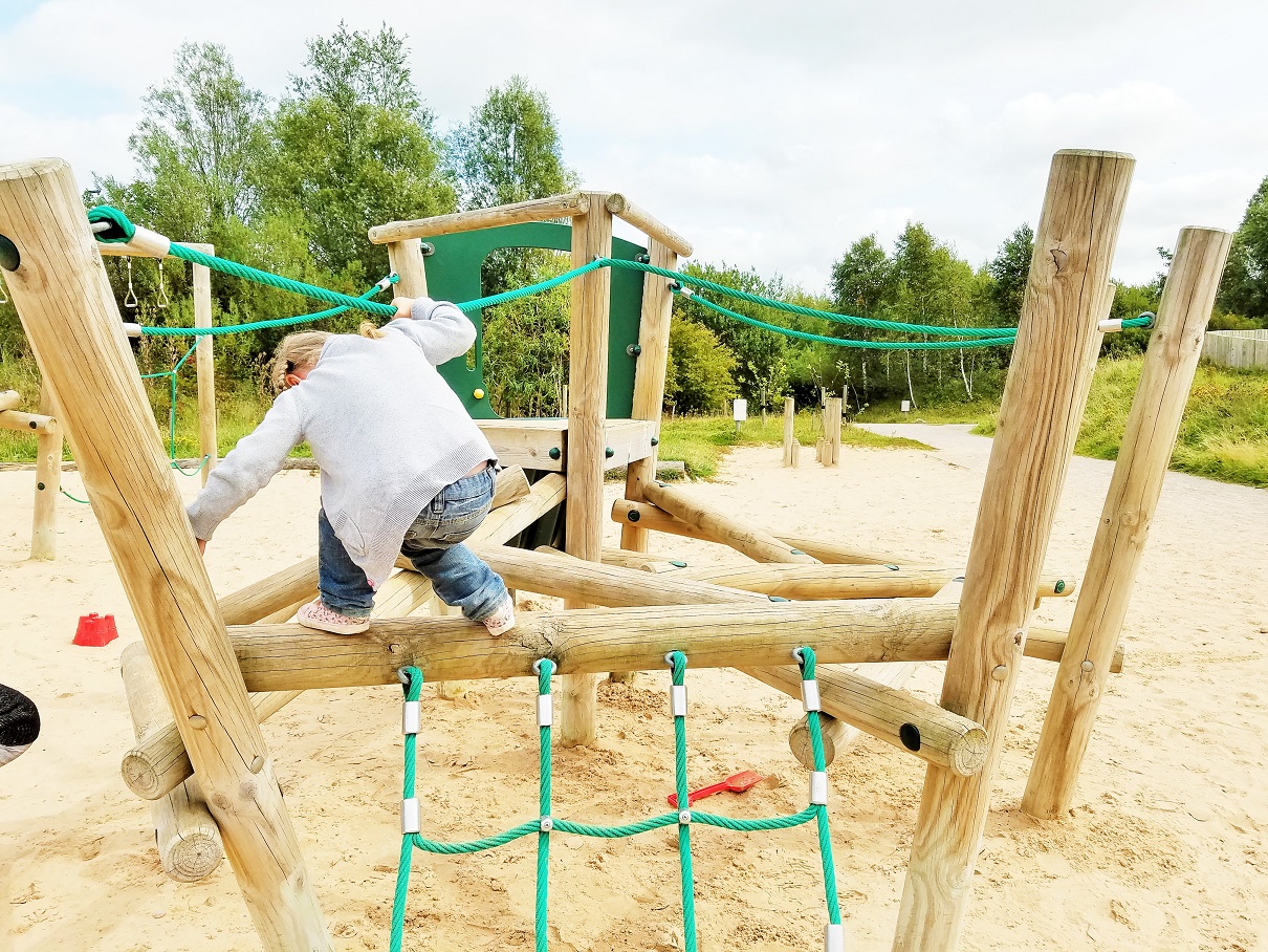 North Wales Conwy RSPB Play Park - if your child is afraid of the dark, try these 7 gentle parenting tricks