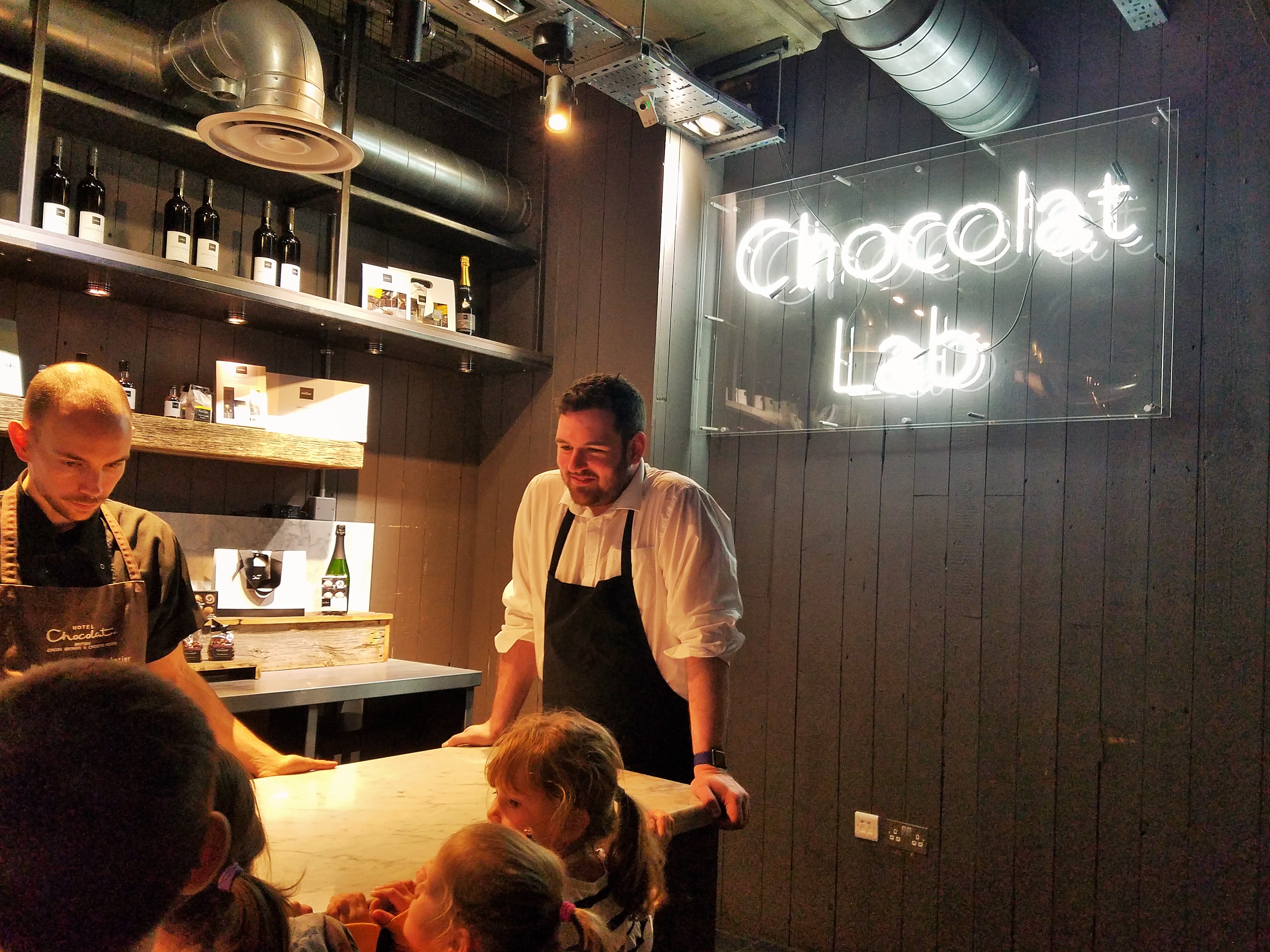 Hotel Chocolat Chocolate Lab workshop