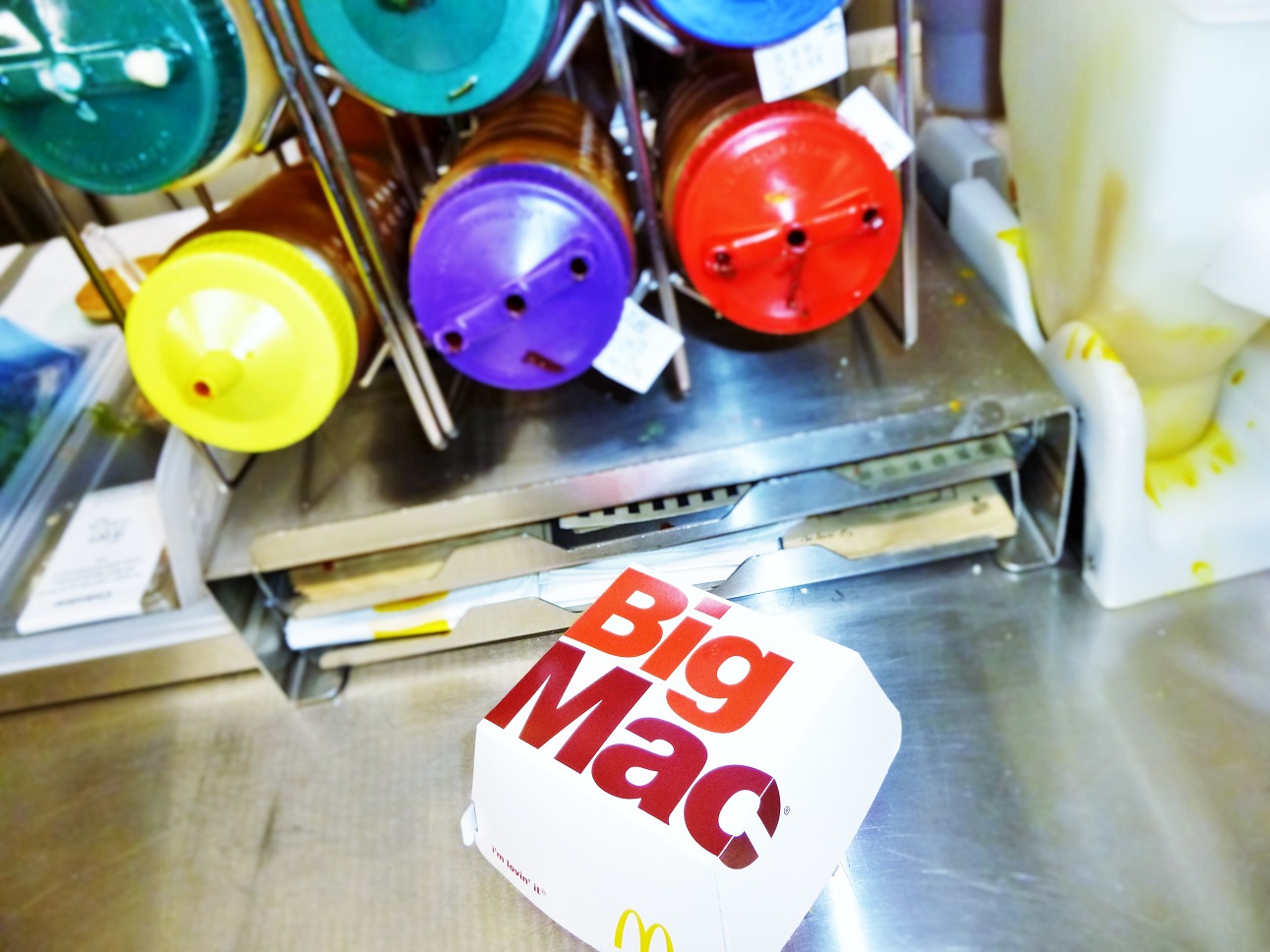 McDonalds Big Mac In the Kitchen