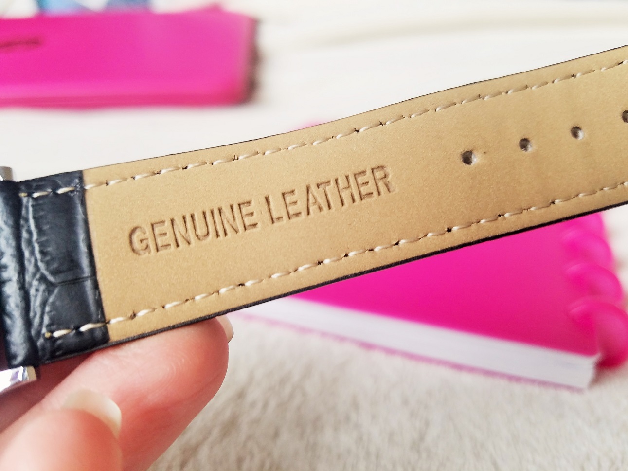 Novanu London Watch - Genuine leather watch strap