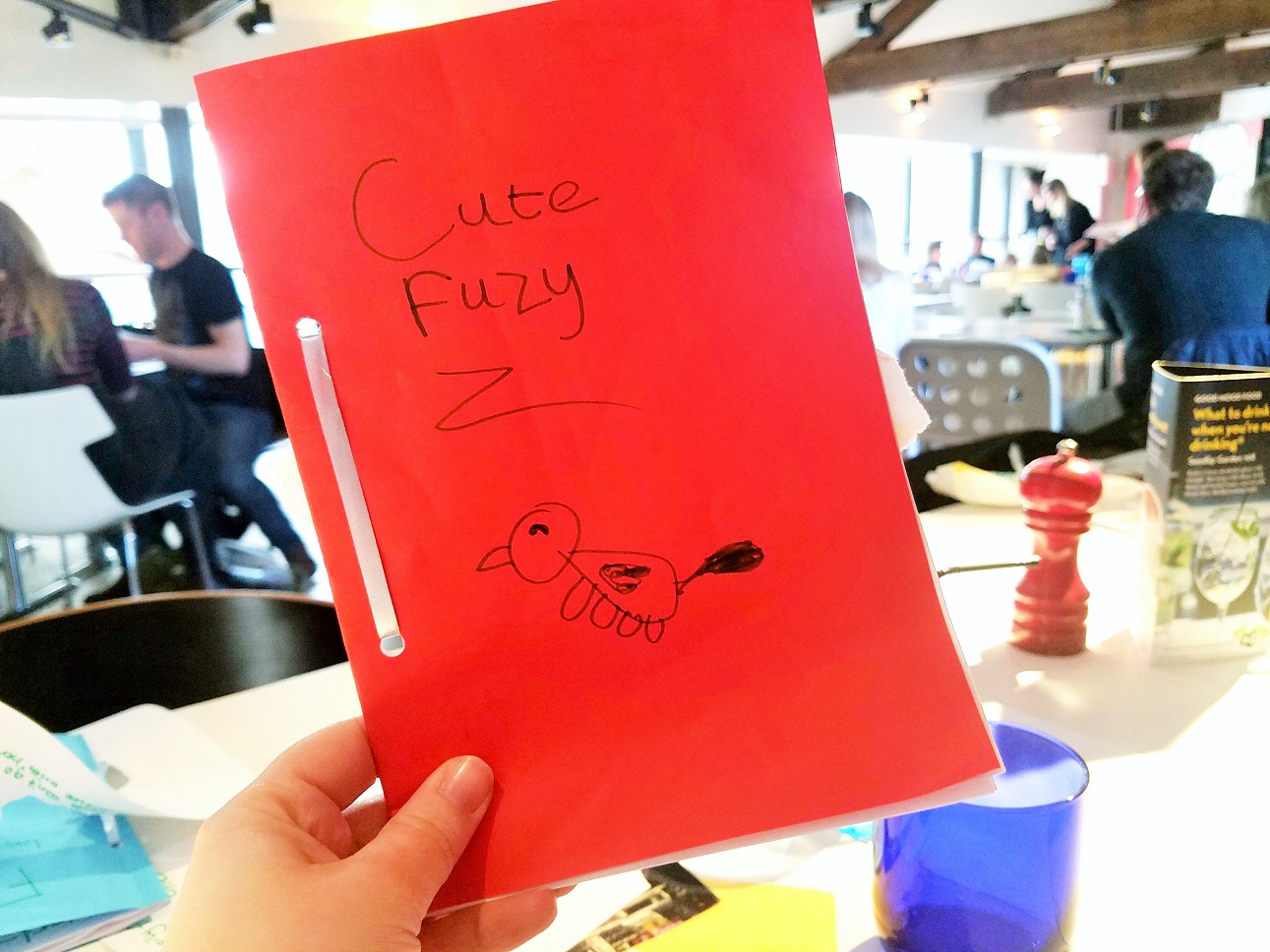 Cute Fuzzy the novel - a quick and easy way for children to write stories in conjunction with world book day