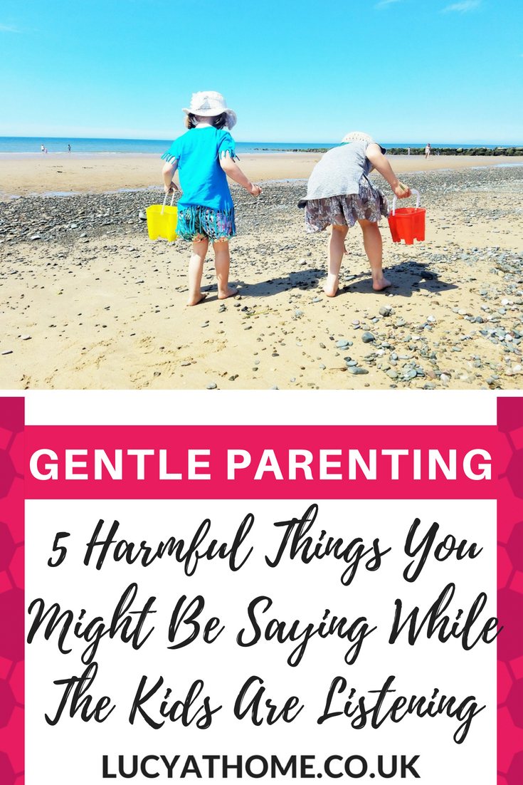 5 Harmful Things You Might Be Saying While The Kids Are Listening - is okay to swear in front of kids? And 4 other dangerous parenting conversations you might be having without noticing #gentleparenting 