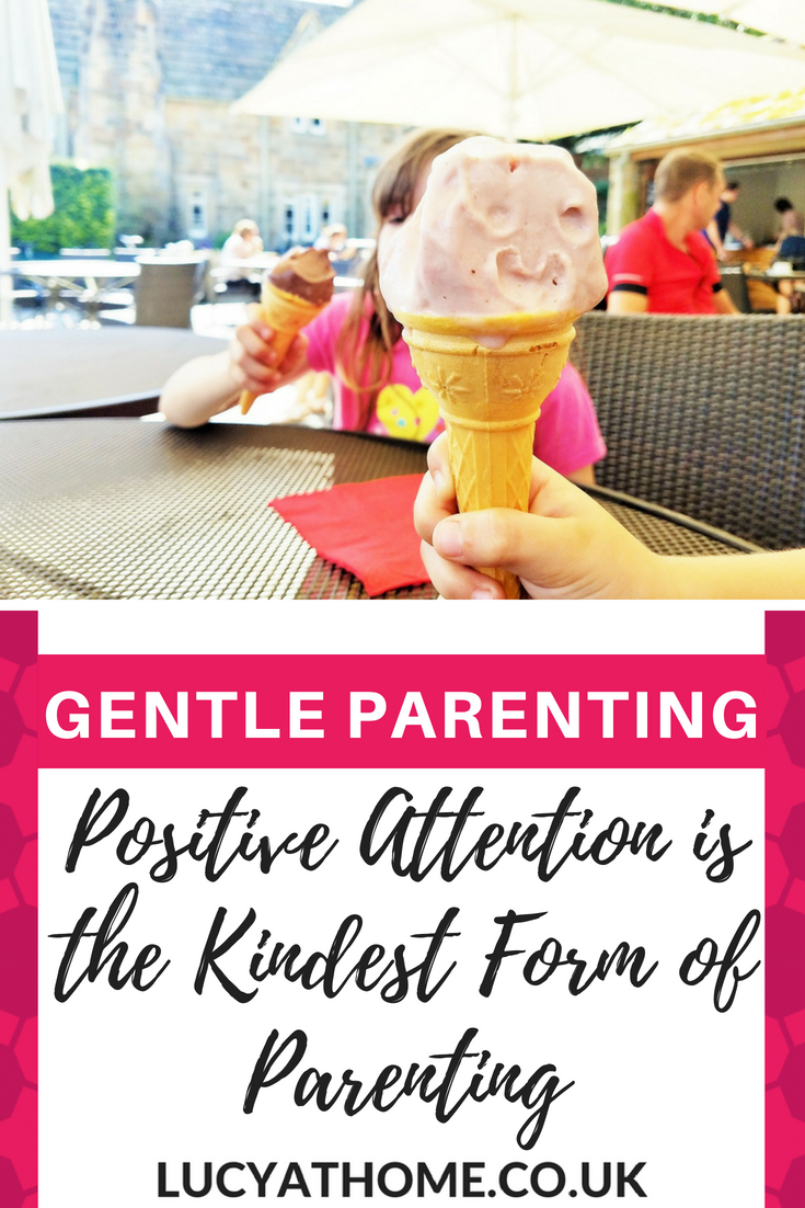 Positive Attention is the Kindest Form of Parenting - positive attention for kids is really important. Praising them for behaving well encourages them to do it again. Positive reinforcement is a gentle parenting technique that trains children in a happy environment #positivereinforcement #gentleparenting