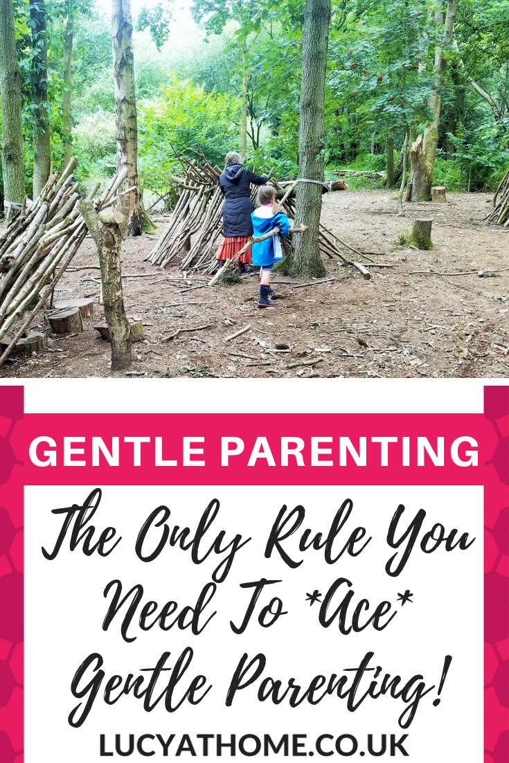 The Only Rule You Need To Ace Gentle Parenting - what is gentle parenting? Stop worrying about all the other parenting tips - this one parenting idea will make it easy #gentleparenting
