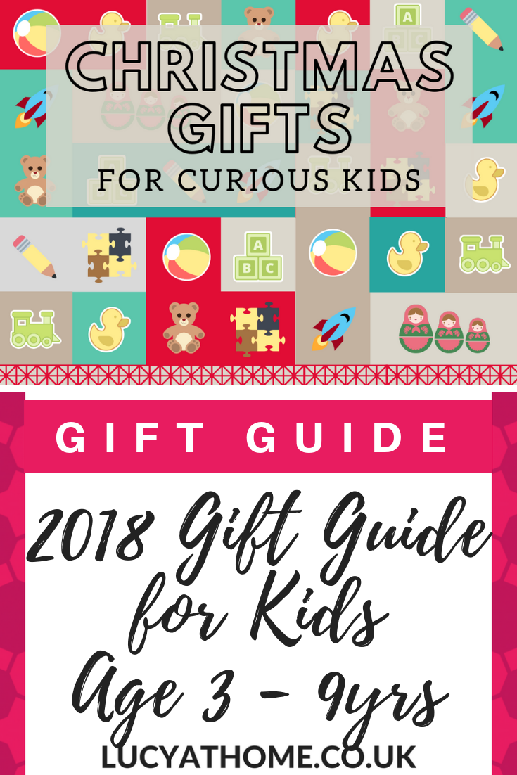 Christmas Gifts for Curious Kids - 2018 Christmas Gift Guide for children - #giftguide #christmaspresents