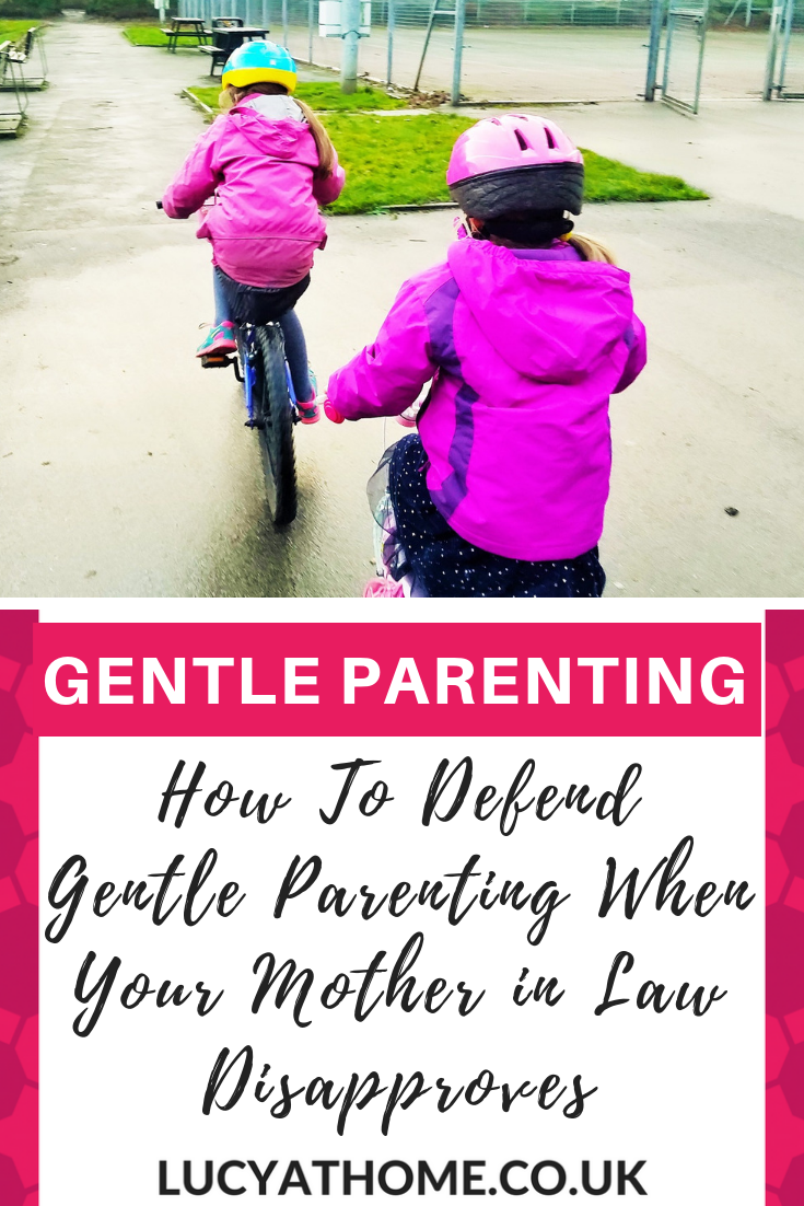 How To Defend Gentle Parenting When Your Mother In Law Disapproves - it can be hard to stick to your parenting convictions when others undermine you or accuse you of permissive lazy parenting. Here are 5 practical ways you can explain gentle parenting #gentleparenting #mumlife